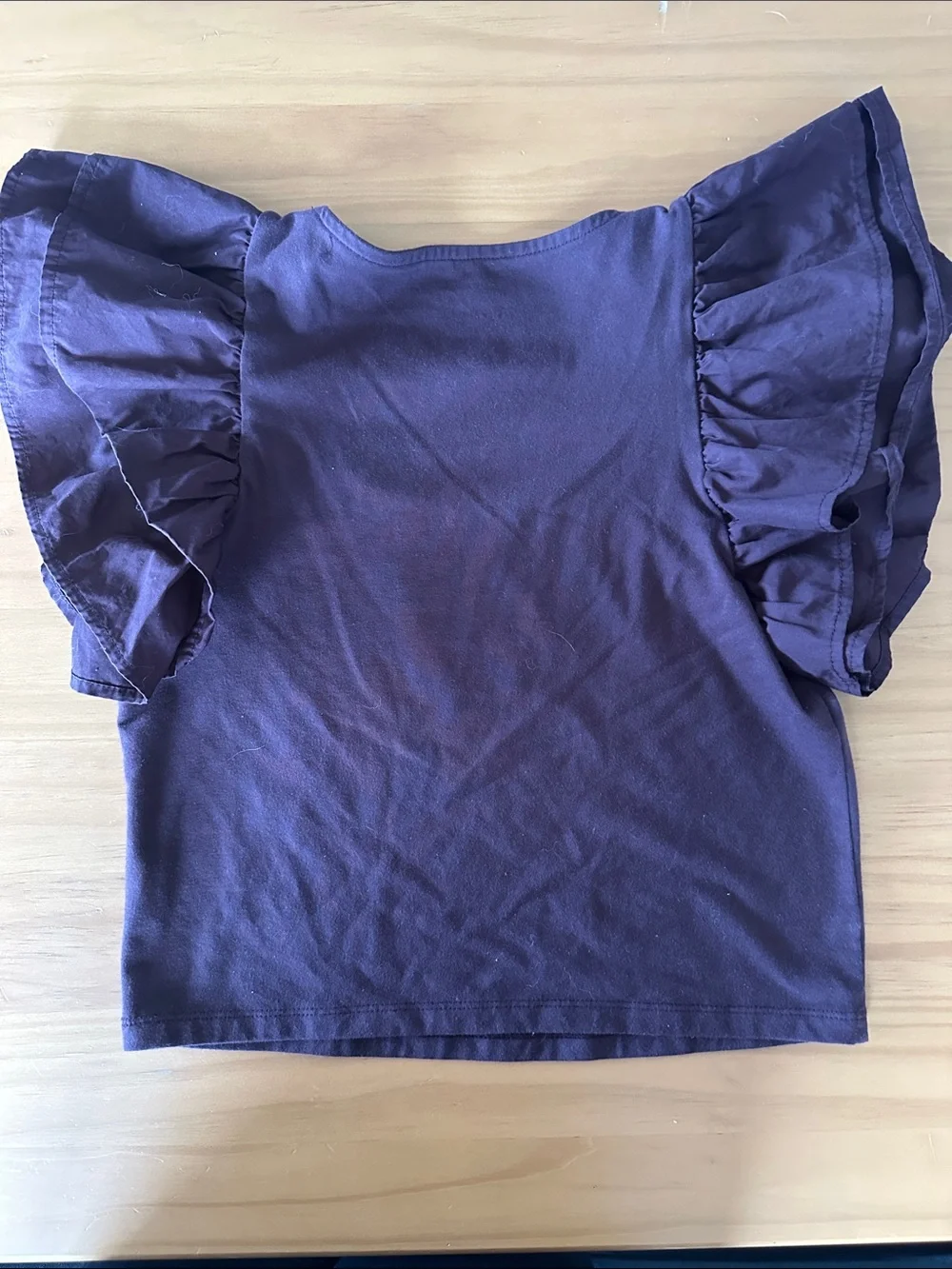 Frill Short Sleeve Top